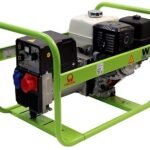 Pramac Mobiler Stromerzeuger W 220 400V 5,6 kVA 230V 2,3 kVA Honda GX390