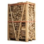2x Paletten (Weißeiche + Buche/Hainbuche) – 33 cm Holzscheite