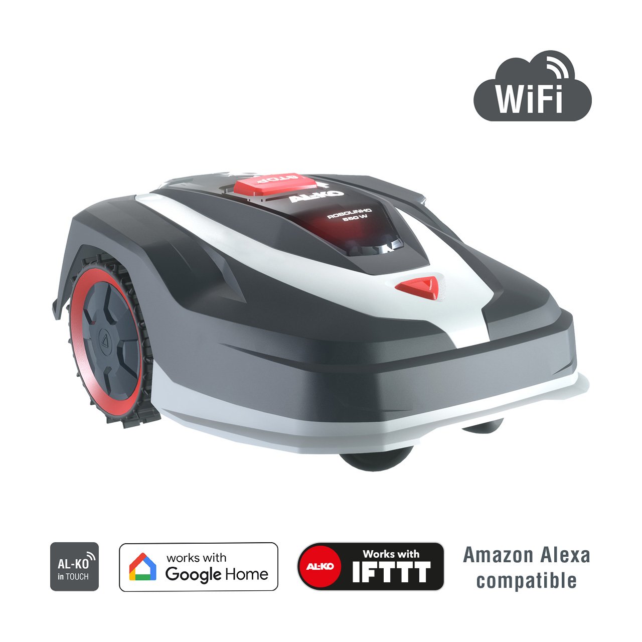 3bba8afdfaa21209d33c6b0dc7c536be.jpg AL-KO Mähroboter Robolinho 550 W - Image 1