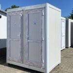 Duschcontainer mit 2 Duschen