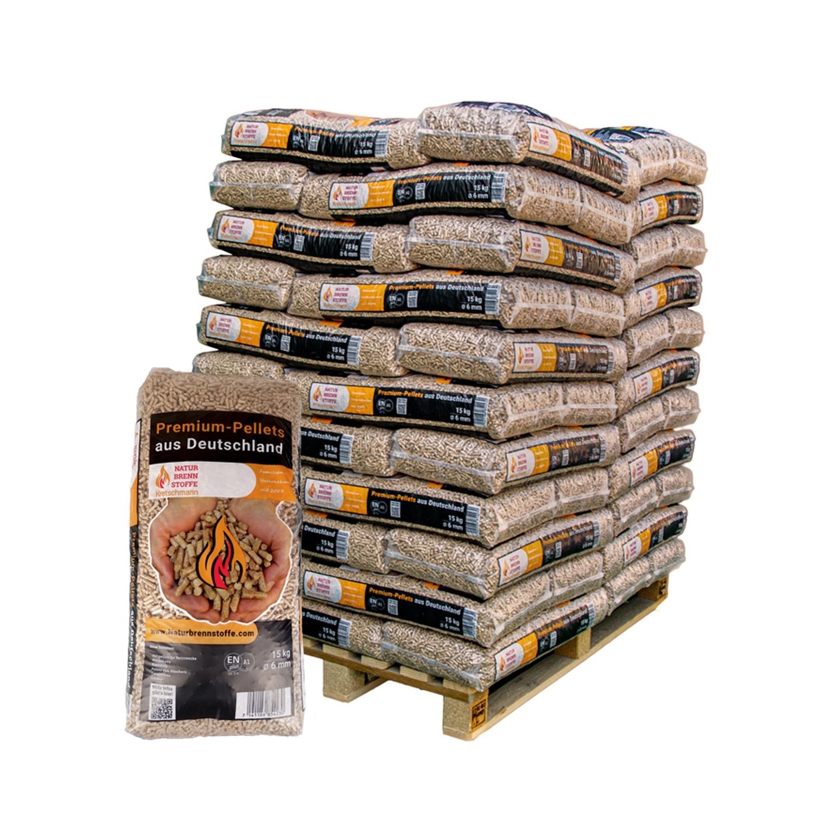 444-1.jpg Holzpellets ENplus A1 – 960 kg | 6 mm - Image 1