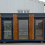 Bürocontainer 21 m² mit WC und Küchenzeile