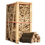 2x Paletten (Weißeiche + Buche/Hainbuche) – 40 cm Scheitholz