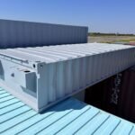 Klärgruben-Container 2,5x6 m Höhe 90 cm