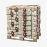 REKORD 10 kg Braunkohlebriketts Tüte PAL (90 x 10 kg)