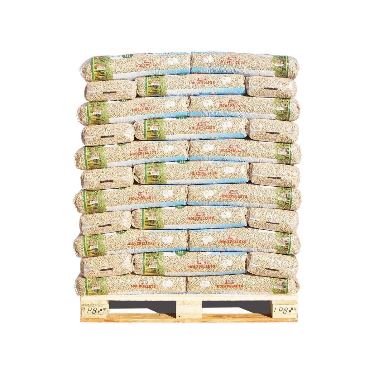 9866f41e458892715f00eec3a4efb58f.jpg HOYER Holzpellets 6mm ENplusA1, 990kg Palette - Image 1