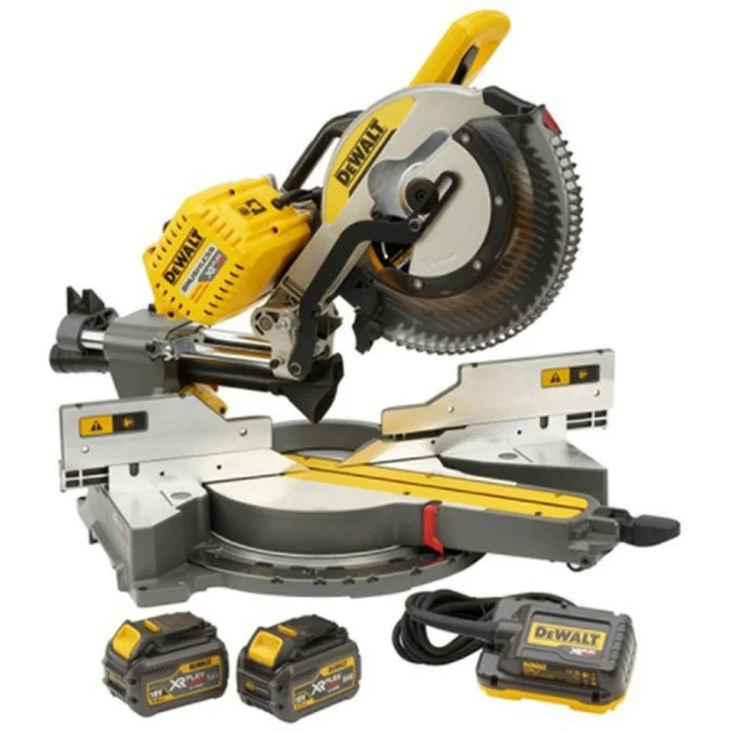 DEWALT_DHS780T2A_1-800x800-1.webp DeWALT DHS780T2A XR FlexVolt Radial-Kapp- und Gehrungssäge (305 mm/54 V/2 x 6,0 Ah) - Image 1