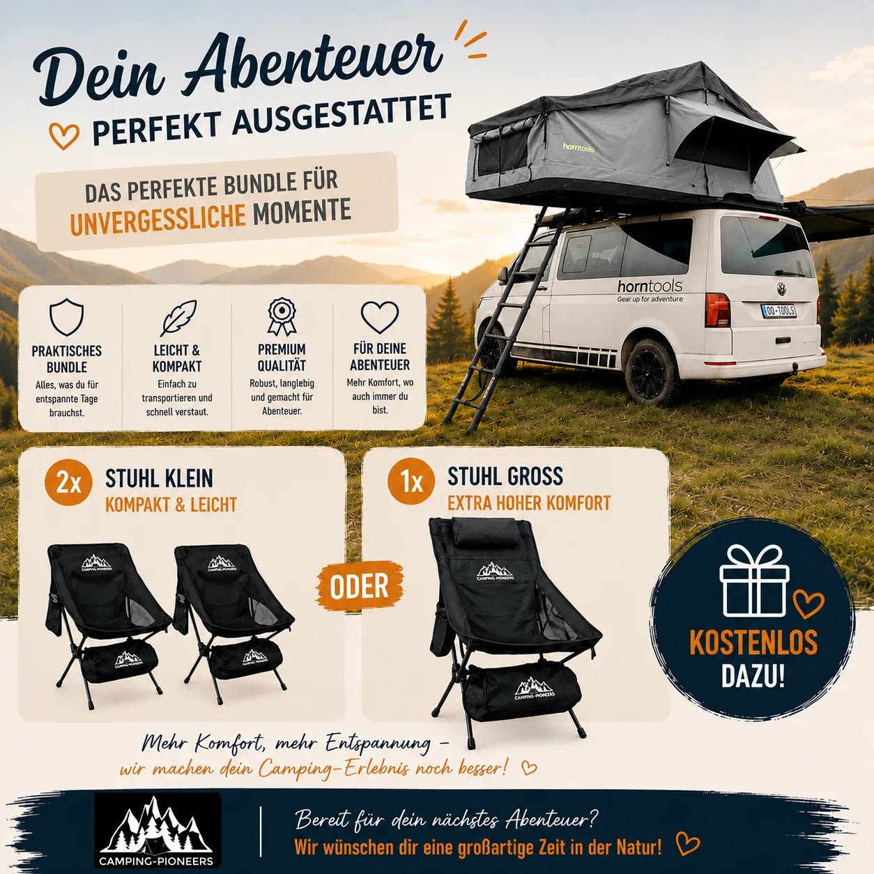 Elements_Bundle_ohne_Vorzelt_grau_resize_0657d423-5c02-43ec-ace5-e311fed7206a.jpg Horntools Dachzelt Elements Gen II Bundle *Gratis Campingstühle bei Kauf* - Image 1