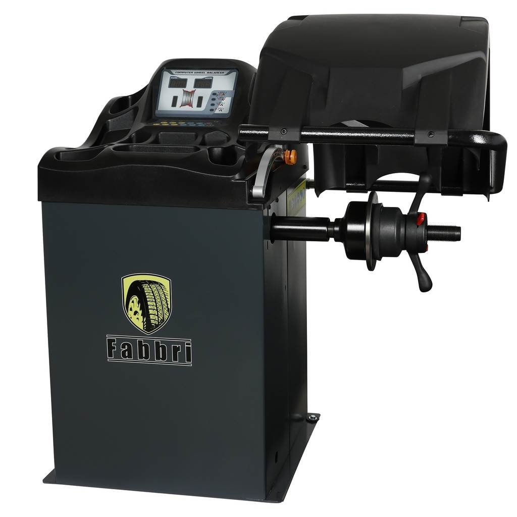 Fabbri_ZH825_Balancing20machine20automatic2.jpg Auswuchtmaschine 10"-24" Räder Fußbremse - Image 1