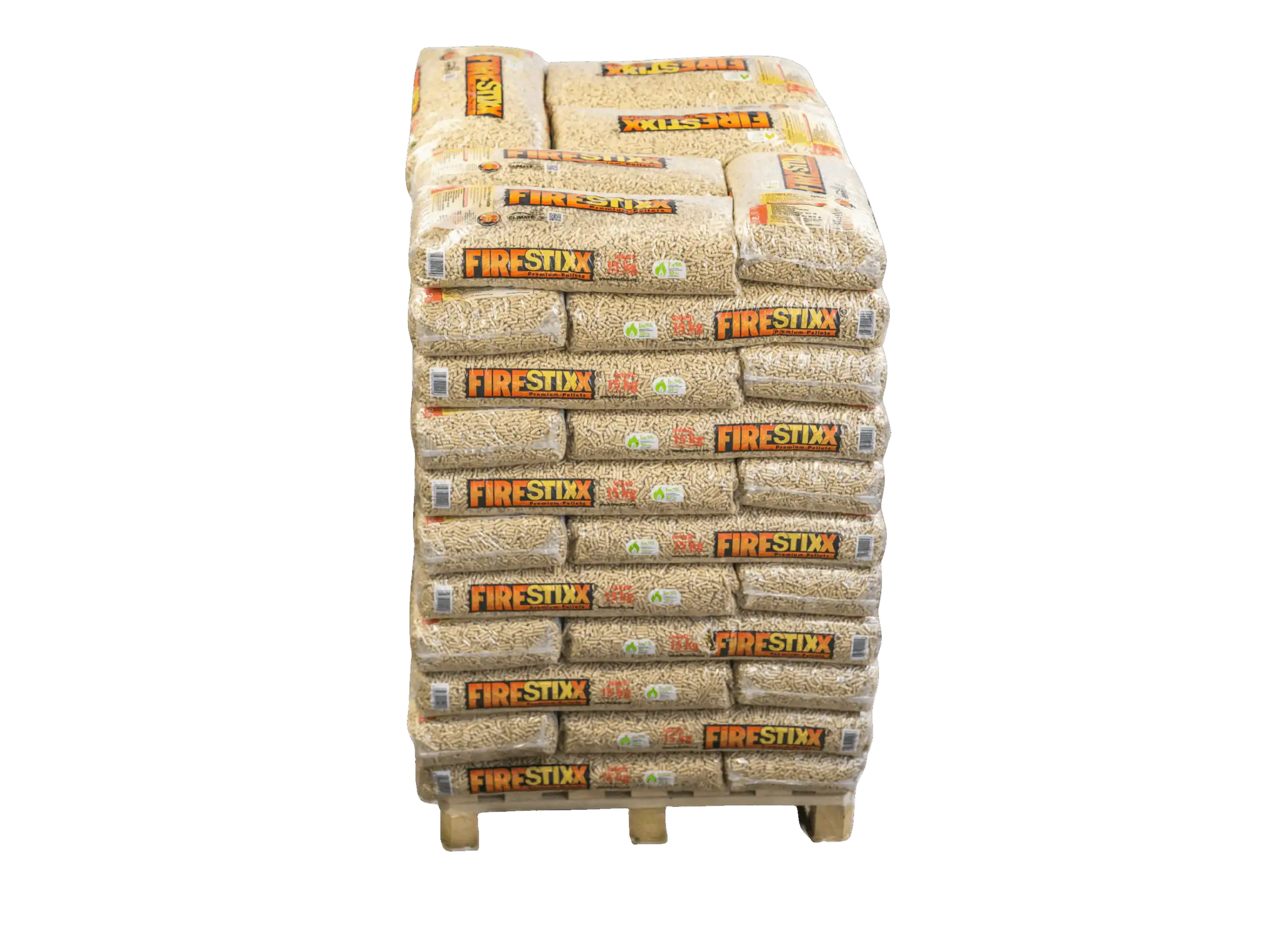 Firestixx-Premium-Pellets-DINplus-ENPlus-A1-Palette-66Sack-990kg_01-scaled-1.webp Firestixx Premium Pellets DINplus/ENPlus A1 – Palette (66Sack) 990kg - Image 1