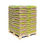 Holzpellets Hartholz Eiche 6 mm – 975 kg Palette