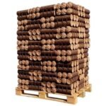 Speziell verdichtetes Holz für den Nachteinsatz – 960 kg Palette