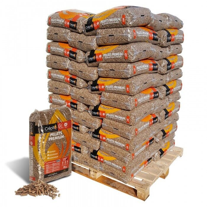 Medalle-bois-2-8-1_fd7ff39d-97a0-4de0-91cc-31ee79a10fd5.jpg Crépito Holzpellets – Palette mit 72 Säcken à 15 kg - Image 1
