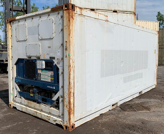adf.jpg Gebrauchter 20-Fuß-Kühlcontainer (Reefer) in Le Havre - Image 1