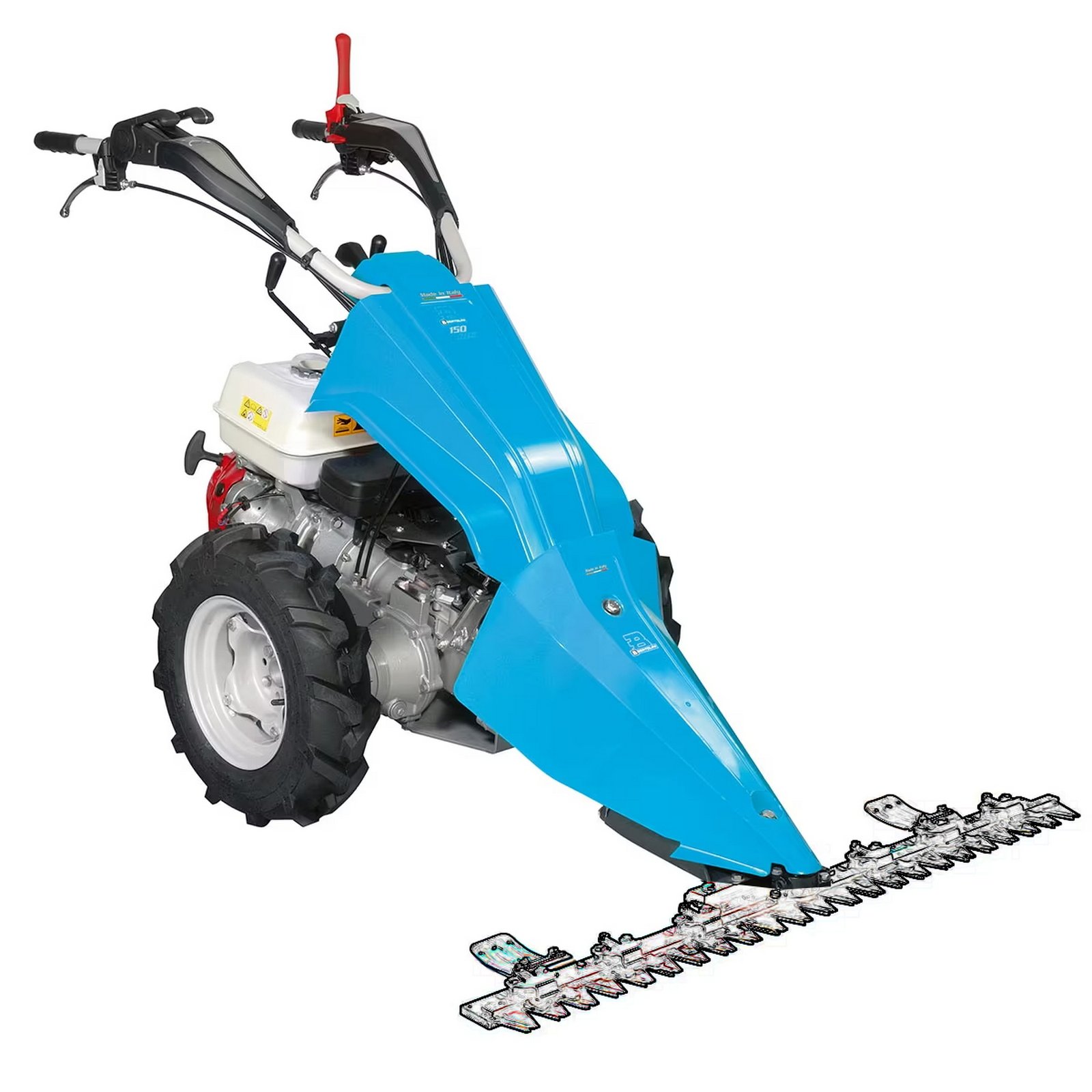bde0a982c95f0f0af1005fd4a2478a62.jpg Bertolini BT 150 MS Balkenmäher GX 340 Alpine Grundgerät ohne Mähbalken und Antrieb mit Bereifung - Image 1
