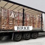 LKW-Ladung Brennholz – Birke – 30/33 cm – kammergetrocknet – 1 RM Paletten