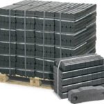REKORD Braunkohlebriketts – 1000 kg Palette (40 x 25 kg)
