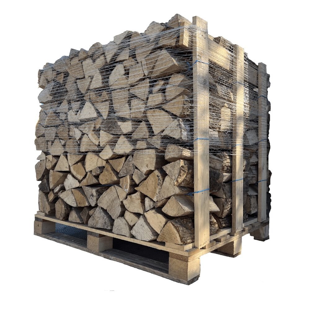 brennholz-20260816-120333-0.jpg Brennholz Hartholzmischung 30 cm trocken auf Palette - Image 1