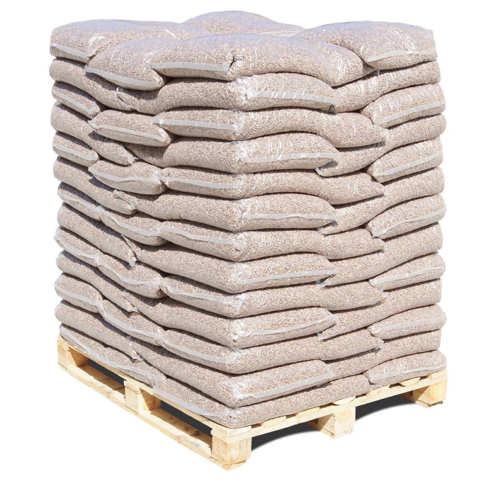ecdf5cfc3370d51ee30aa49163238a6c.jpg Holzpellets Hartholz Eiche 6mm, 975kg Palette - Image 1