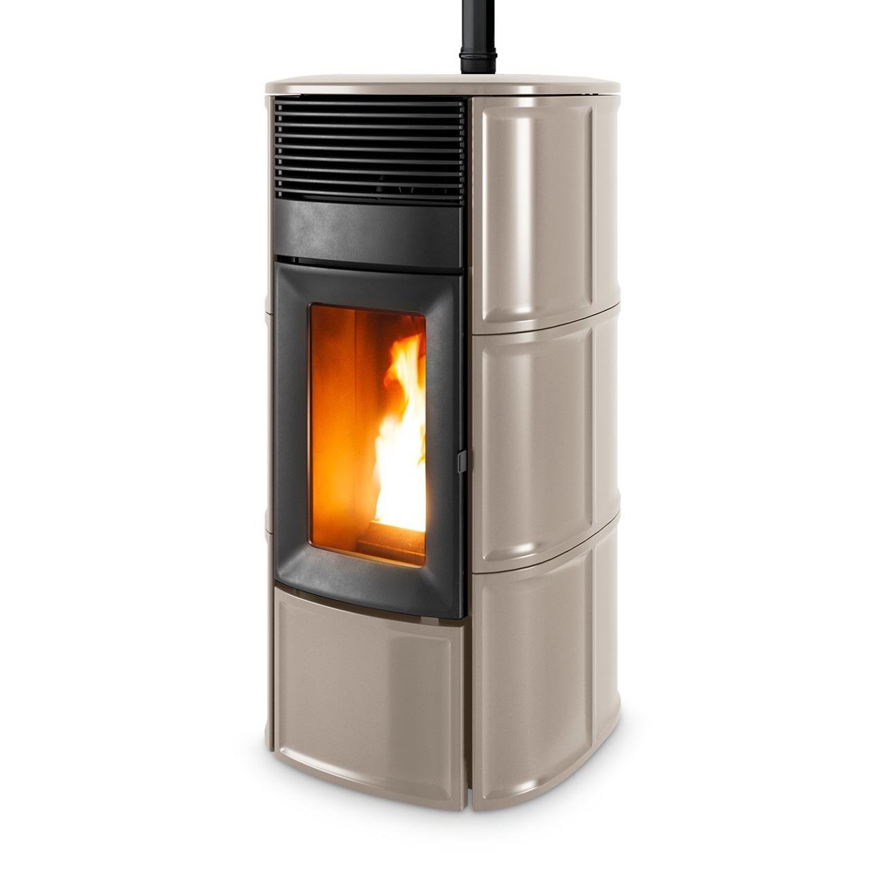 prod_7033742_ofen_de.jpg Pelletofen MCZ Suite Comfort Air 12 UP! 11,9 kW - Ausführung: Warm Grey ceramic - Image 1