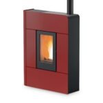 Pelletofen MCZ Raam Comfort Air 8 UP! 7,8 kW - Ausführung: Bordeaux metal_304