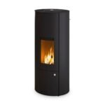Pelletofen Olsberg Inara 3.0 6 kW - Ausführung: Olsberg Inara 3.0, Stahl schwarz