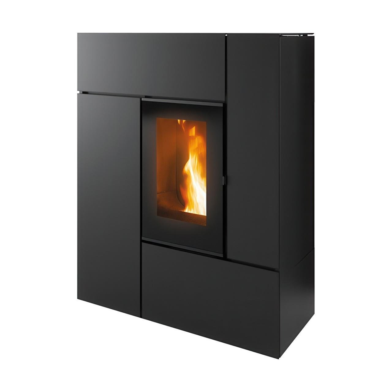 prod_7060810_ofen_de.jpg Pelletofen MCZ Feel Airmatic 10 Core R 10,2 kW - Ausführung: 303 Black metal - Image 1