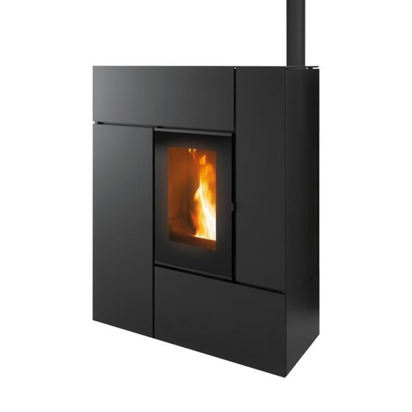 Pelletofen MCZ Feel Airmatic 10 Core UP! 10,2 kW - Ausführung: 303 Black metal
