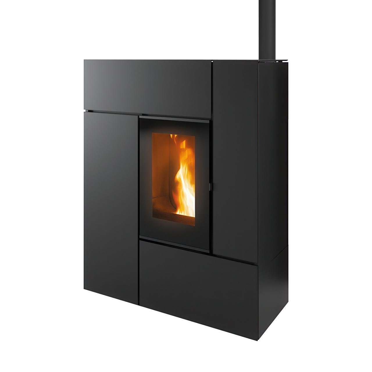 prod_7060811_ofen_de.jpg Pelletofen MCZ Feel Airmatic 10 Core UP! 10,2 kW - Ausführung: 303 Black metal - Image 1