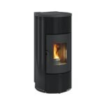 Pelletofen Extraflame Prestige Line Daniela mit 8 kW - Verkleidung: schwarz