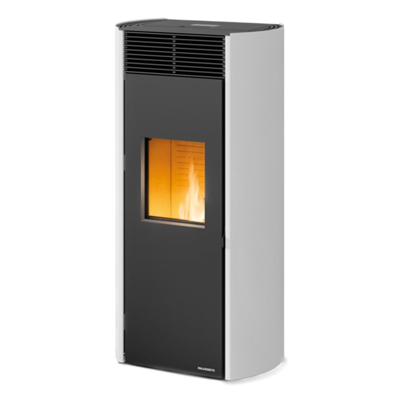 prod_7064937_ofen_de.jpg Pelletofen Palazzetti Clelia TC 9 Pro 2, 9 kW - Ausführung: Stahl Weiß - Image 1