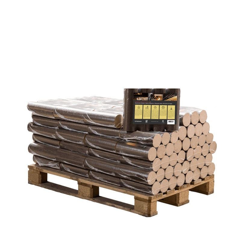 prod_RO10100_48_brennholzgigant_de.jpg Runde Buche Briketts 48 Packungen x 10 kg (480 kg) - Image 1