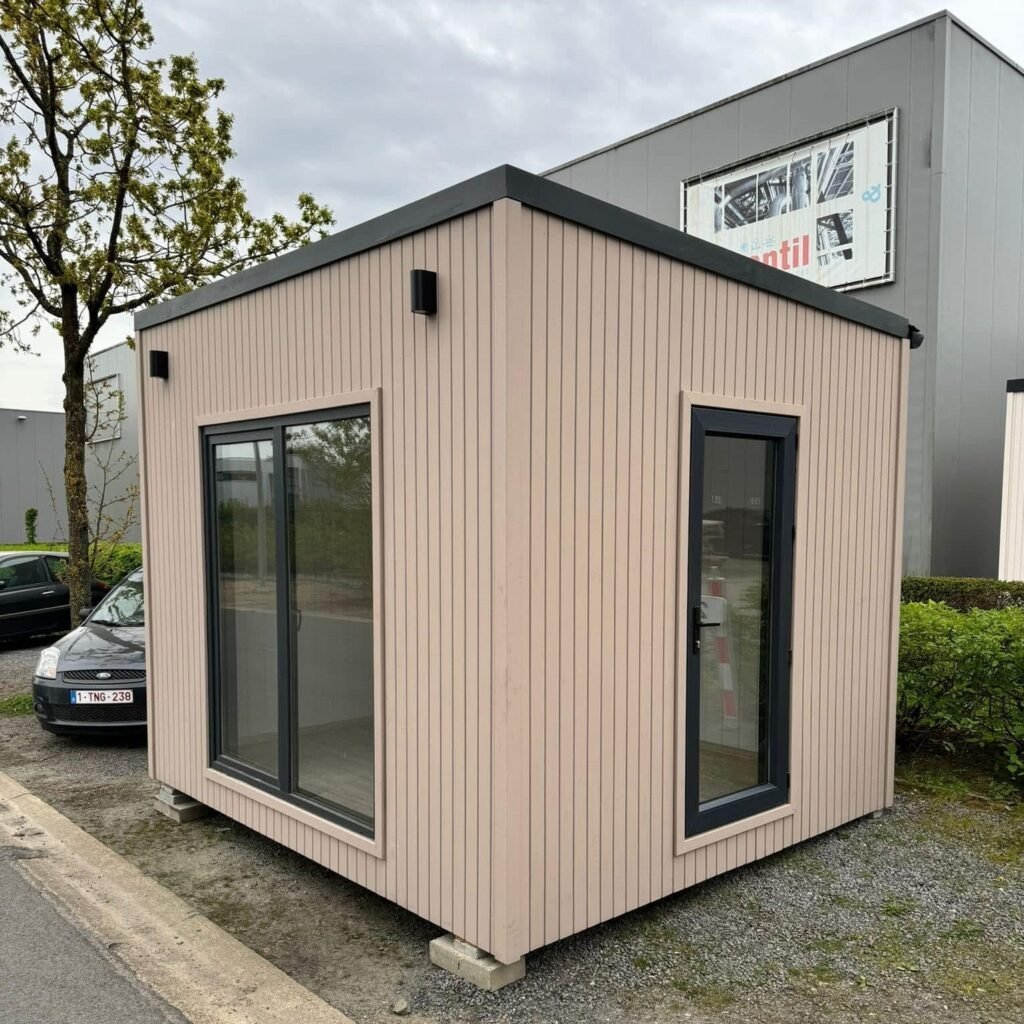 unseul1-2.jpg Günstiges, isoliertes Gartenbüro (10,5 m²) – Hochwertiges, generalüberholtes Modul - Image 1